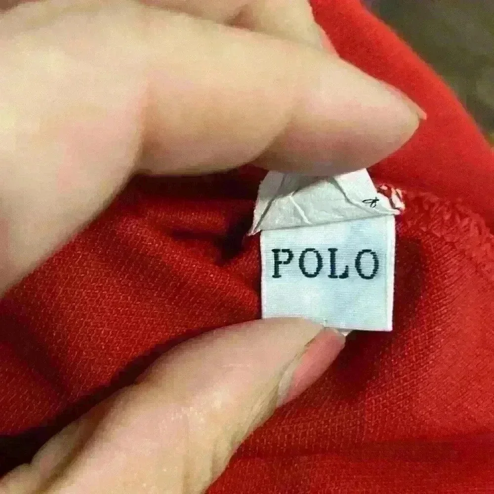 Men’s Ralph Lauren red USA United States polo